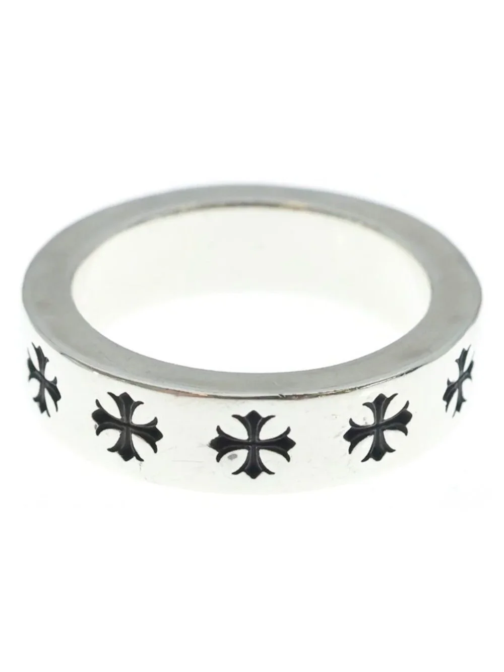 Chrome Hearts Spacer Forever Ring Silver